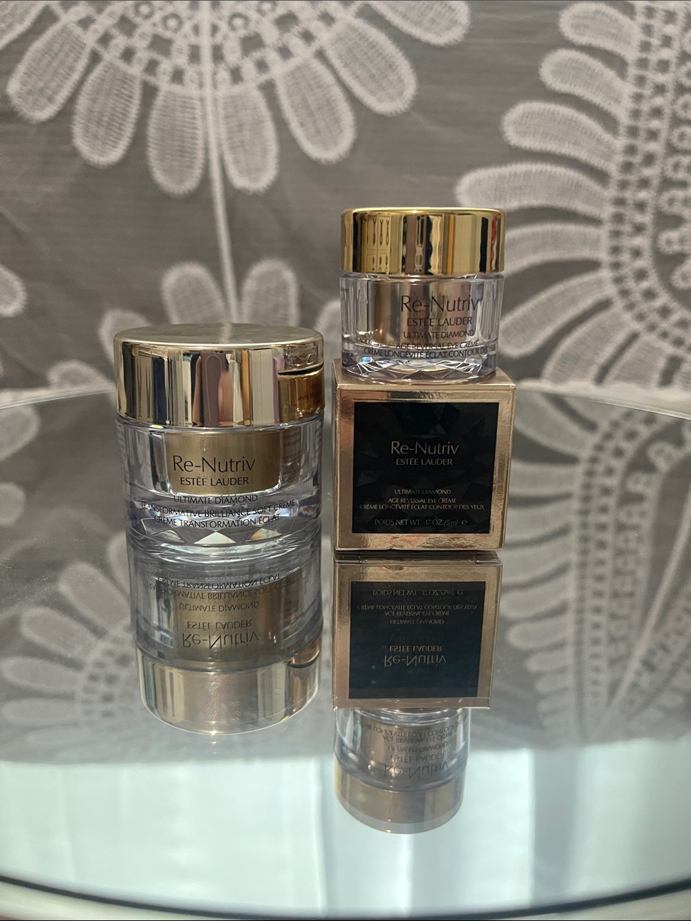 Estee Lauder Re-Nutriv Moisturizer Set - Gold